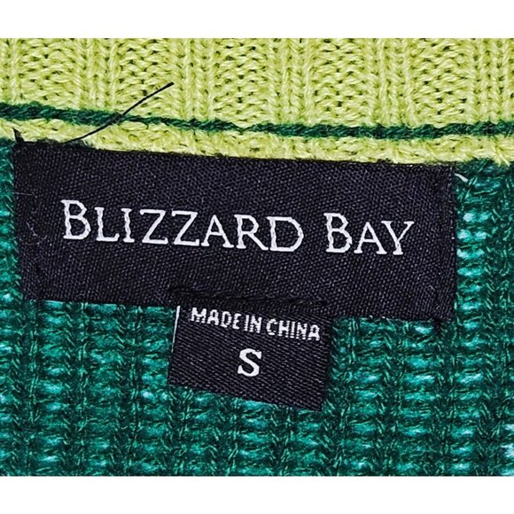 Blizzard Bay Men's Campfire Reindeer Ugly Christmas Sweater Drink Pocket Small - Picture 6 of 7